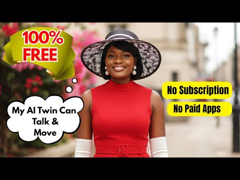 How to Create Your Own AI TWIN That Talks & Looks 100% Real (Free & Easy!)