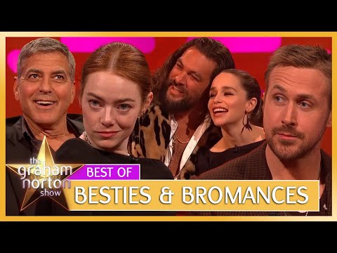 Brad Pitt STILL Gets Pranked By George Clooney | Besties & Bromances | The Graham Norton Show