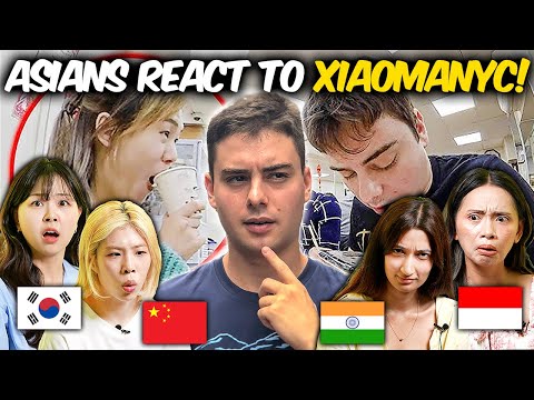 Asians React to Xiaomanyc Speaking Their Language!! l  Hindi, Indonesian ,Korean, Chinese