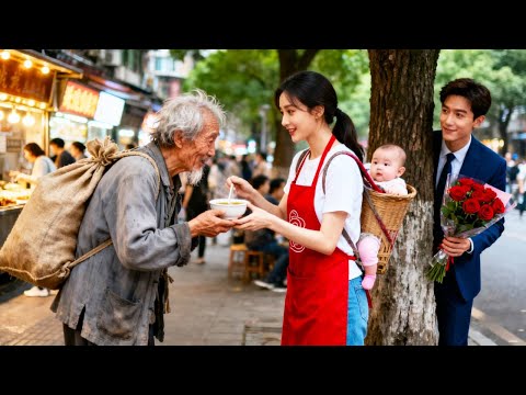 A Single Mom Helped an Elderly Beggar. The CEO Was Touched and Took Her Home to Dote On!