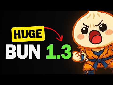 Bun 1.3 Is Here — The Biggest Update Yet! (Here’s What’s New)