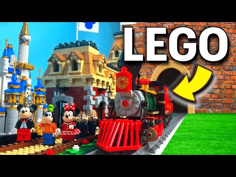 I built the ULTIMATE LEGO train ride...