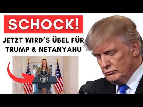 Pressekonferenz: Melania bringt Trumps zu Fall + Netanyahu angeklagt & Prozess am Sonntag!