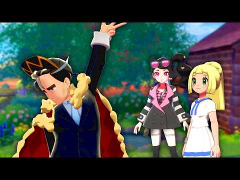 Pokemon Sword but I added too many Mods