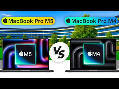 MacBook Pro M5 VS MacBook Pro M4 - REVIEW OF SPECS!