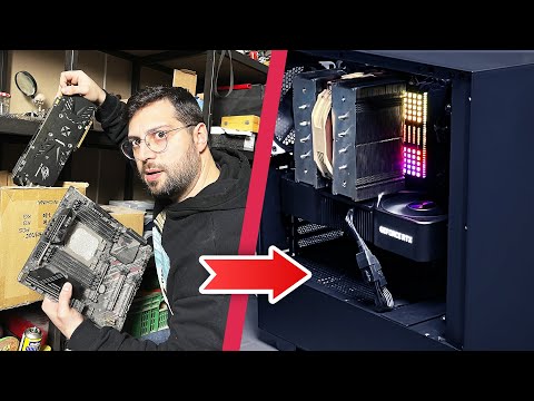 Montado un PC con COSAS QUE TENÍA POR AHÍ... (Pero es una BESTIA)