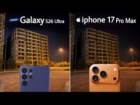 Samsung Galaxy S26 Ultra VS iphone 17 Pro Max Camera test Samsung