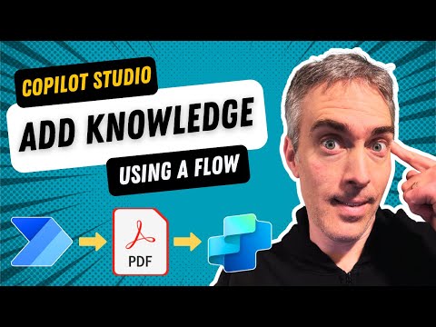 Add Knowledge To Copilot Studio Using A Flow