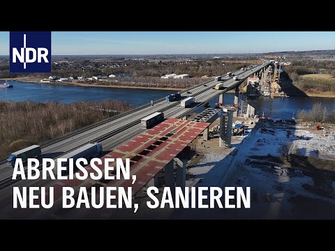 Schleswig-Holstein: Baustelle Brücke | Die Nordreportage | NDR Doku