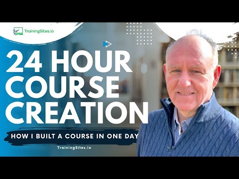 How I Created an Online Course in Just One Day!