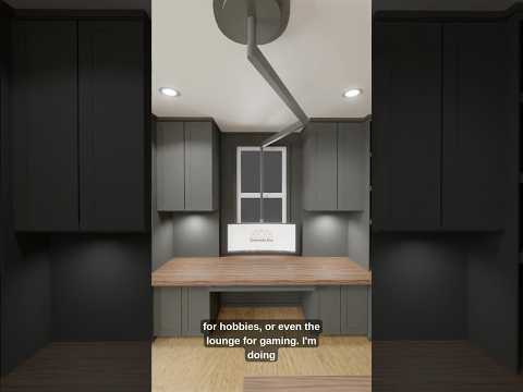 Building a Floating Monitor #workspace #desksetup #wfh #cablemanagement