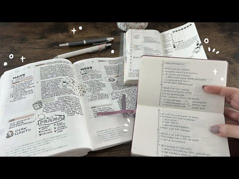 Morning In My Planners | Hobonichi & ADHD Notebook