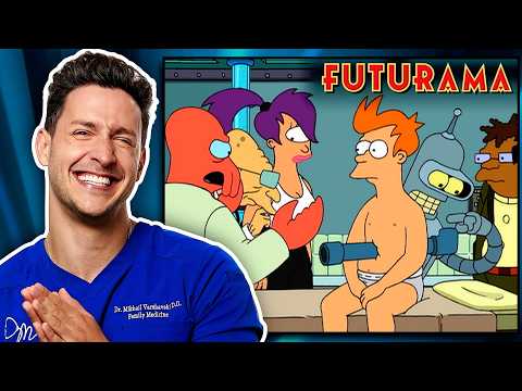 Doctor Reacts To Futurama Medical Scenes