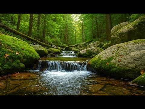 Best Nature Sounds for Sleeping, Forest Stream Sounds and Birdsong, ASMR