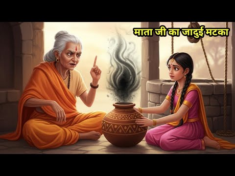 साधु मां का जादुई मटका और नेक मीरा की कहानी | #hindistories 