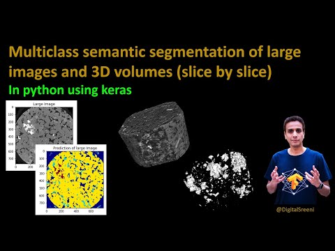 209 - Multiclass semantic segmentation using U-Net: Large images and 3D volumes (slice by slice)