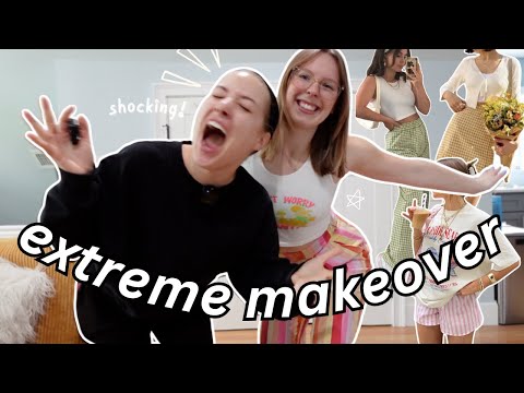 i thrifted my best friend a whole new wardrobe