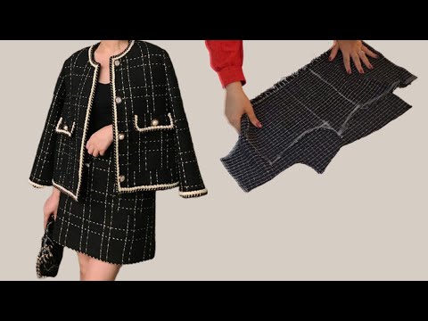 "How to Sew a Stylish Women’s Blazer and Skirt | Easy Sewing Tutorial for Beginners & Pros!"