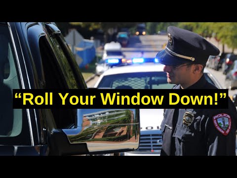 How to Stop Cops From Making You Roll Your Window Down (Lawyer Legal Advice)