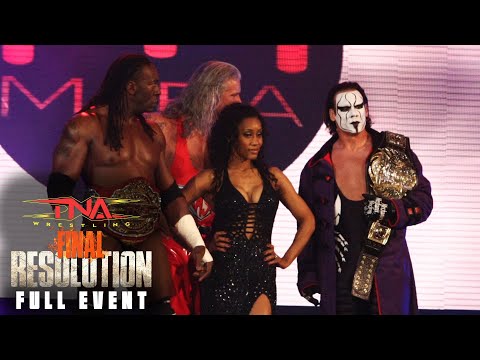 TNA Final Resolution 2008 (FULL EVENT) | Main Event Mafia vs. Front Line, Angle vs. Rhino