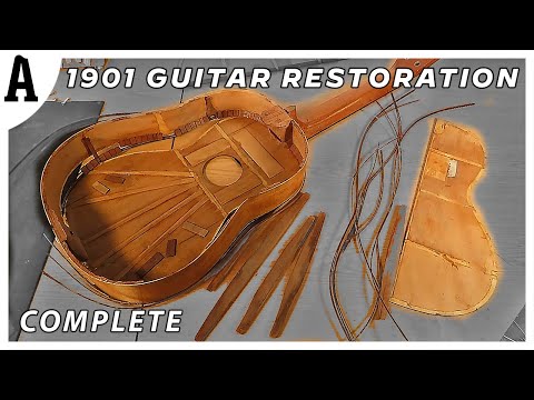 EPIC - Old Guitar Full Restoration