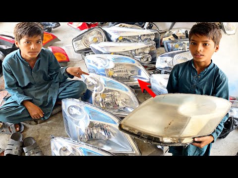 Foggy headlights restoration || Headlights Cleaning & Repairing ||