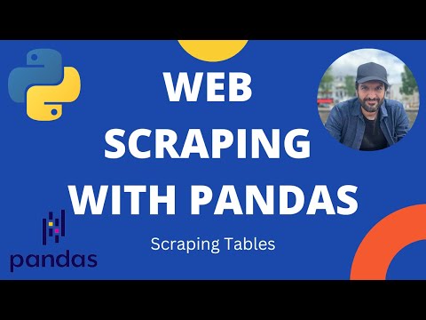 Web Scraping with Pandas | Scraping Tables in 2 minutes!