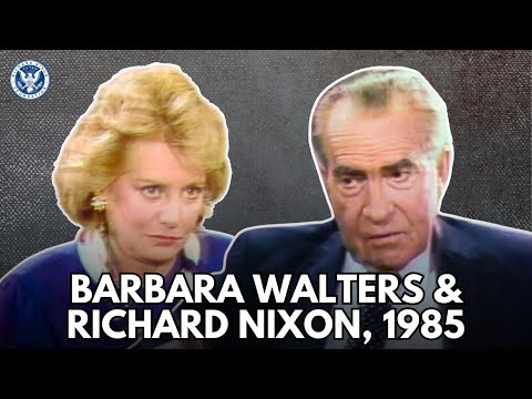Barbara Walters Interviews Richard Nixon | 1985 (Full Interview)