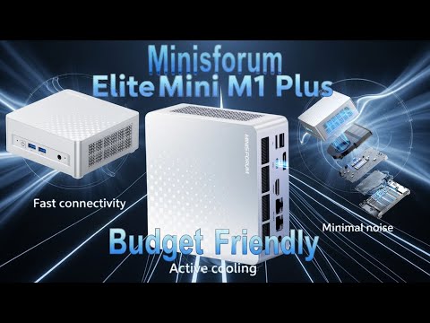 MINISFORUM M1 Plus - A Budget Game Changer: DDR5, Dual 2.5G Ethernet & Triple Display Efficiency!
