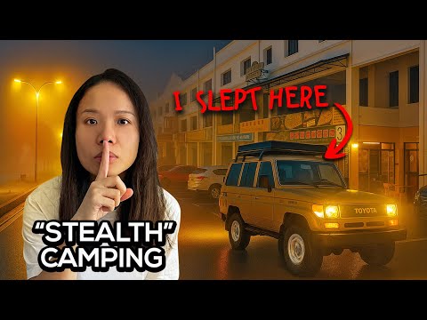 I stealth camping in Gohtong Jaya & Genting with my Land Cruiser ASMR