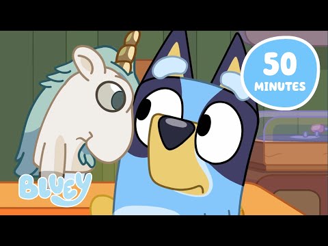 π΄LIVE: Storytime with Unicorse π¦ π | Bluey Stories and Moments of Discovery β¨ | Bluey