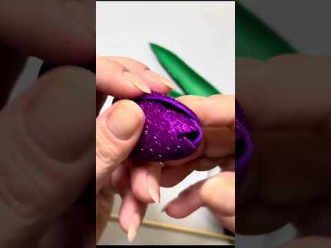 Тюльпаны из фоамирана своими руками. Туториал.