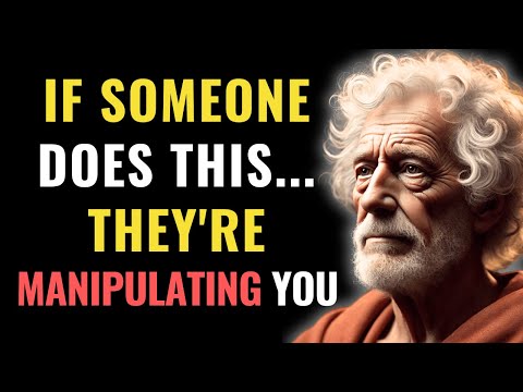 If Someone Does THIS, They’re Manipulating You | Stoic Philosophy