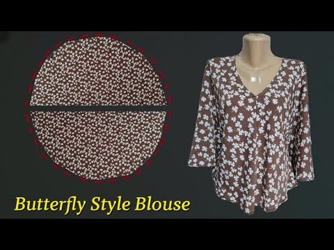 You Don't Have to Be a Tailor ! Sewing Blouses This Way Is Easy And Fast !