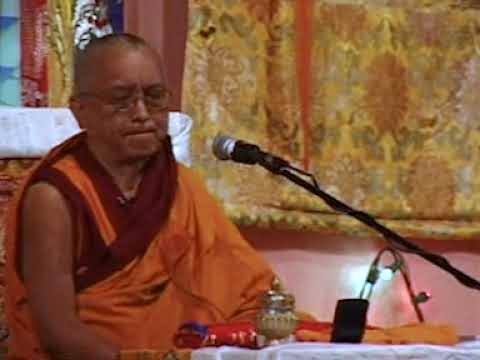 40 Oral Transmission of Arya Sanghata Sutra and Why Buddhas Cherish Sentient Beings 27-Sept-2004
