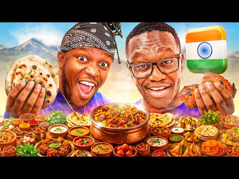 TRYING INDIAN FOOD (ft KSI)