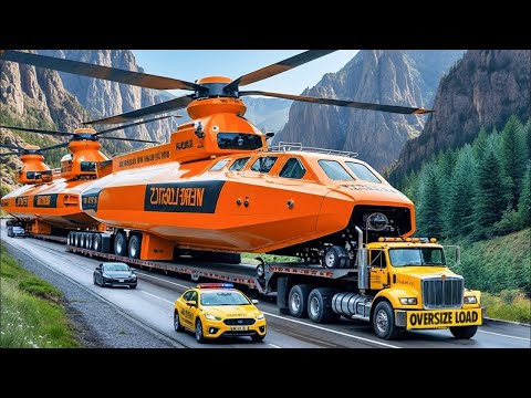 Fearless Truckers Transport Oversized Loads Through Extreme Terrains| Dangerous Heavy Haul Challenge