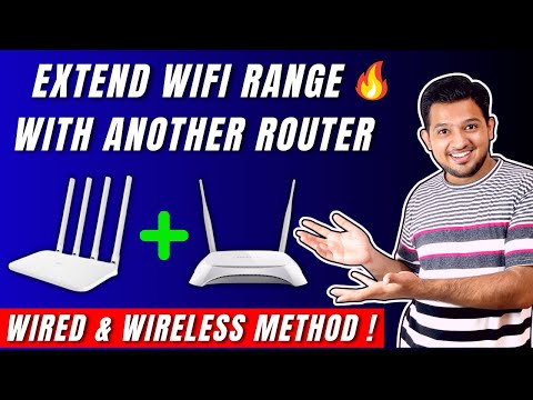 How To Extend Wifi Range With Another Router | Connect Two Routers Wirelessly⚡ All Doubts Cleared !🔥