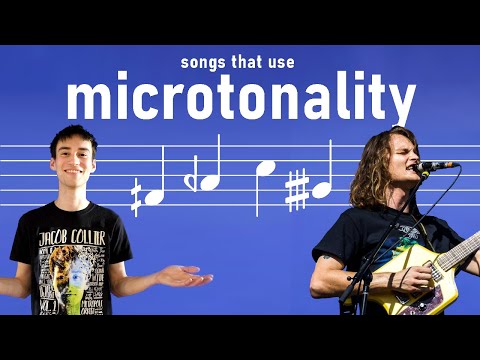 Songs that use Microtonality