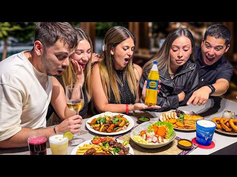 CHILENOS PRUEBAN COMIDA PERUANA 🇵🇪 por PRIMERA VEZ 😱 ¡No lo pueden creer!