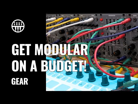 Affordable modular synth setup | Get modular |  Thomann