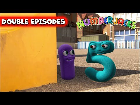 Numberjacks 🏫 Season 1, Episode 29-30 | DOUBLE FULL EPISODES