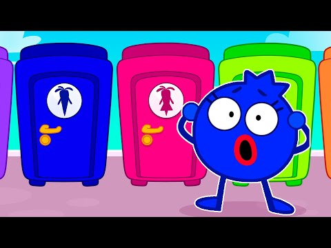 Potty Training Time! 🚽 | Which Restroom for Avocado Baby? with Pit & Penny 🥑