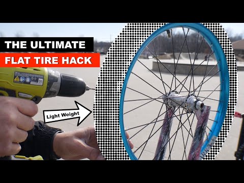 ** NEVER GET A FLAT TIRE AGAIN! ** -Works On Any Bike