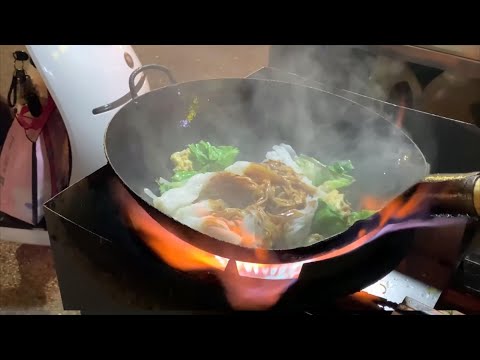 Fried Noodles, Fried Rice, Fried Rice Noodles Wok Food Collection~中国街头炒锅美食炒粉炒饭炒面合集！！