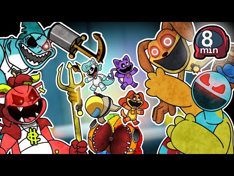 NIGHTMARE CRITTERS vs SMILING CRITTERS & GHOSTBUSTERS COMPLETE EDITION I AMONG US ANIMATION