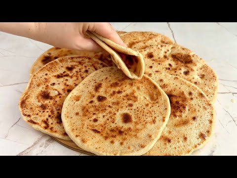 Bread in 10 minutes! No oven! This is the tastiest Bread I've ever eaten!