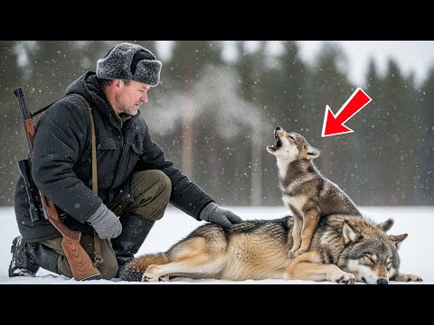 Волчонок у мёртвой матери: спасение, изменившее две жизни