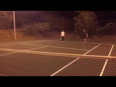 Troye Sivan playing Tennis