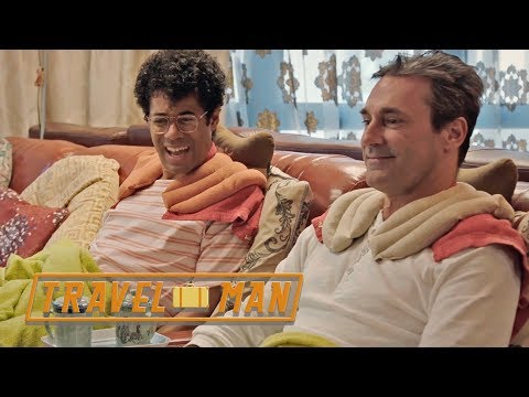 Jon Hamm & Richard Ayoade make the PERFECT duo | Travel Man